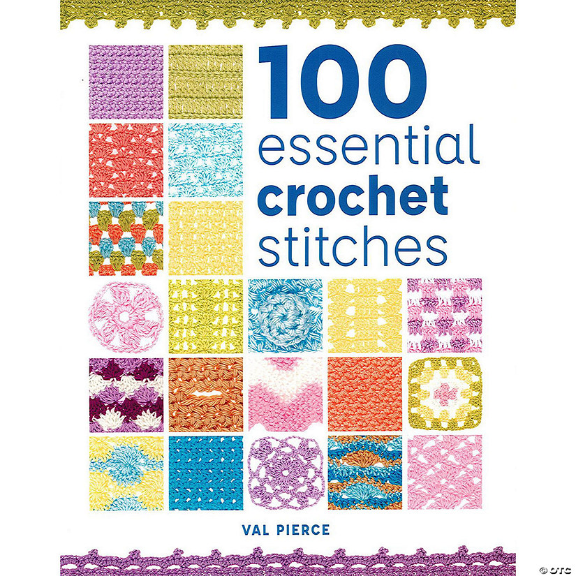 100 Essential Crochet Stitches Book | Oriental Trading