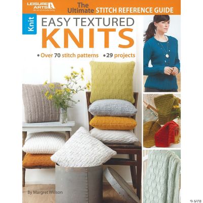 Easy Textured Knits Ultimate Stitch Ref Guide Book | Oriental Trading