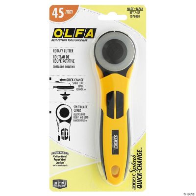Olfa Rotary Cutter 45mm Splash Quick Change