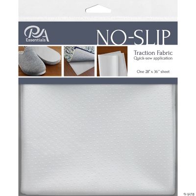 PA Essentials No Slip Fabric 28x36 Dotted White