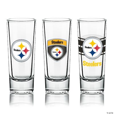 NFL Shot Glasses 6 Pack Set Pittsburgh Steelers Oriental Trading