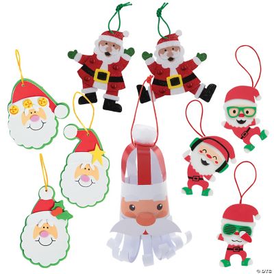 Wonderland ~ Santa Christmas Stitched Ornament Kit FLK-365 – Hobby
