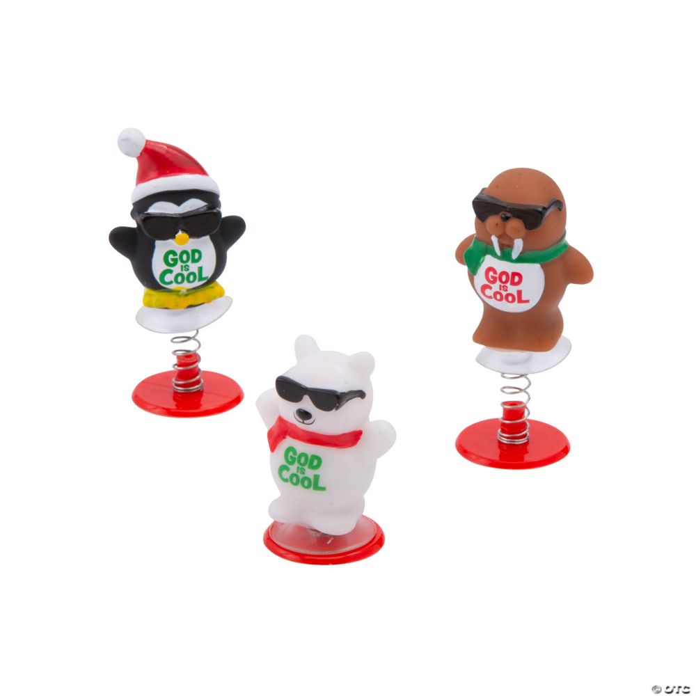 12 Pc God Is Cool Animal Pop-Ups