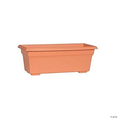 Countryside Flower Box Planter, 18 Inch, Terracotta Oriental Trading