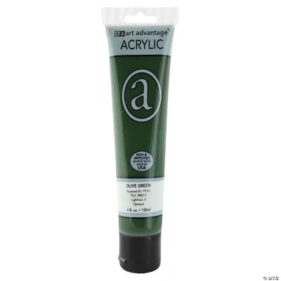 Art Advantage Acrylic Paint Olive Green 4 oz. (6 Pack)