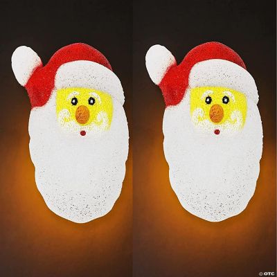 Kovot Santa Porch Light Cover Set of 2 Holiday Decoration Waterproof Outdoor Light Covers