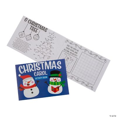 Bulk 72 Pc. Christmas Carol Coloring Activity Books | Oriental Trading
