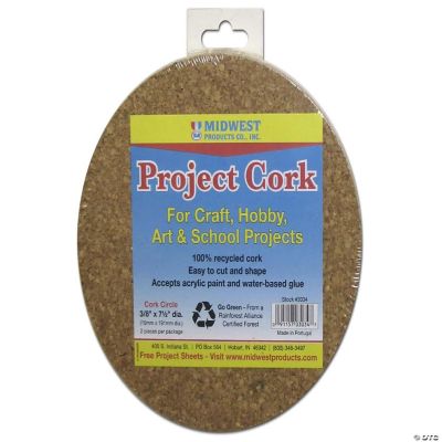 Midwest Cork Circle 7.5x3/8" 2pc (2 pieces)