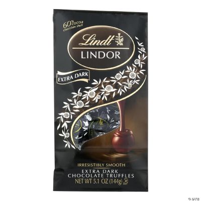 Lindt, Truffles X/drk Chocolate Bag 5.1 oz, Pack of 6 Oriental Trading
