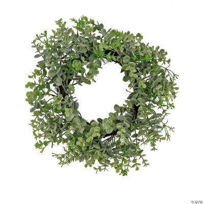 National Tree Company 14" Spring Eucalyptus Table Wreath Oriental Trading