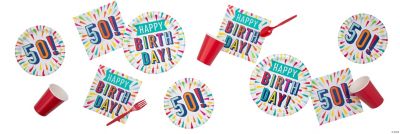 50th Birthday Party Supplies