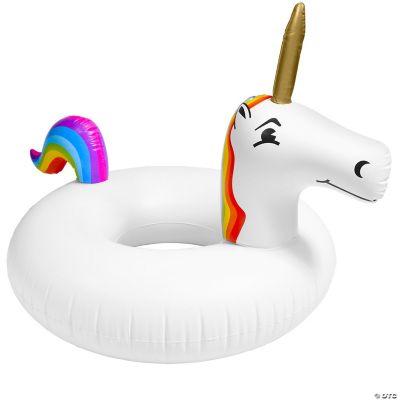 Gofloats unicorn party tube inflatable raft