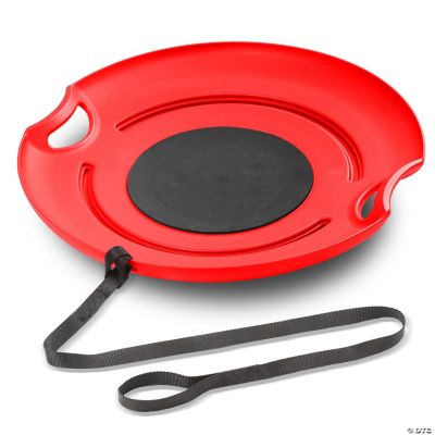 Gosports 29" heavy duty winter snow saucer with padded seat and tow