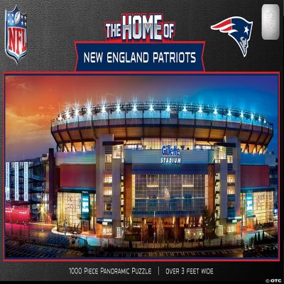 New England Patriots 1000 Piece Panoramic Stadium Puzzle