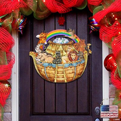 Noah'S Ark Nativity Door Decor by G. Debrekht | Oriental Trading