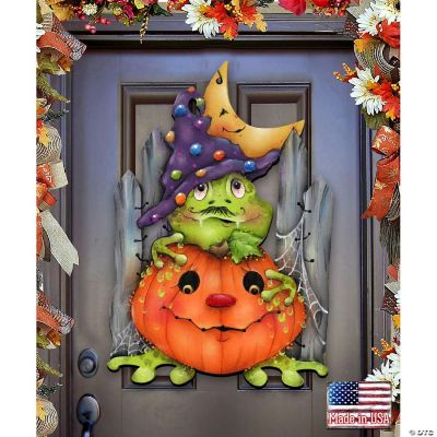 Designocracy Jeepers Creepers Halloween Door Decor by J. MillsPrice