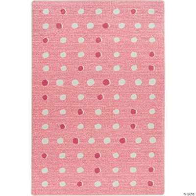Joy Carpets Lots of Dots Area Rug in Color Multi, 7'8 x 10'9