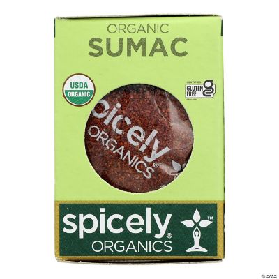 Spicely Organics Organic Sumac .45 oz Pack of 6 Oriental Trading