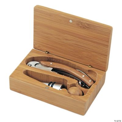 True Keepsake 2 Piece Bamboo Accessory Set | Oriental Trading