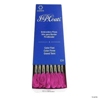 J & P Coats Six-Strand Embroidery Floss - #3065 Cranberry Very Dark