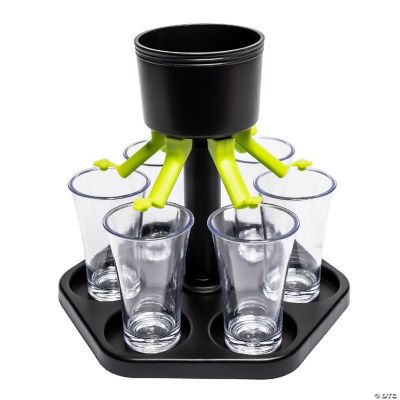 Lexi Home 6 Pc Plastic Tumbler Drinking Glasses - Multicolor