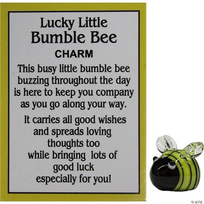 Ganz Charm with Story Card, Lucky Little Bumble Bee