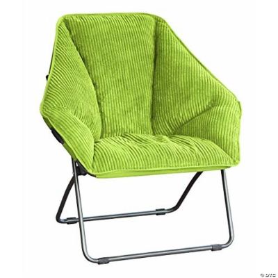 Zenithen Light Green Hexagon Folding Dish Chair for Living Rooms, Bed Rooms, and Dorms Pack of