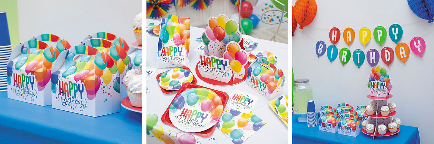 Balloon Birthday Party Supplies