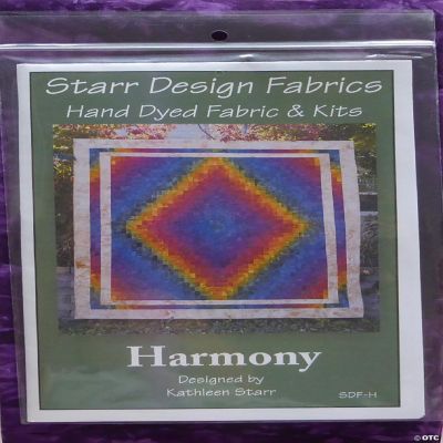 Harmony Quilt Kit Wall Size 38x 40 by Starr Design Fabrics