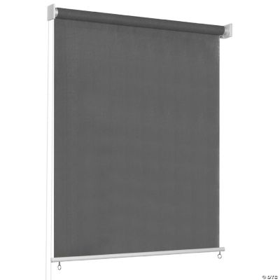 vidaXL Outdoor Roller Blind 31.5"x90.6" Anthracite Oriental Trading