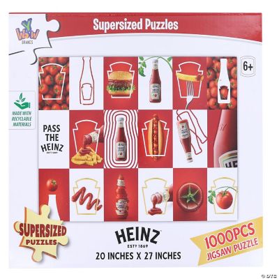 Heinz Ketchup SuperSized 1000 Piece Jigsaw Puzzle Oriental Trading