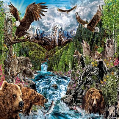 Sunsout River of Life 1000 pc Jigsaw Puzzle | Oriental Trading