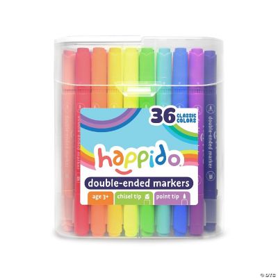  Happido Double Ended Washable Markers for Kids