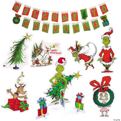 Value Dr. Seuss™ The Grinch Merry Grinchmas Decorating Kit 10 Pc.