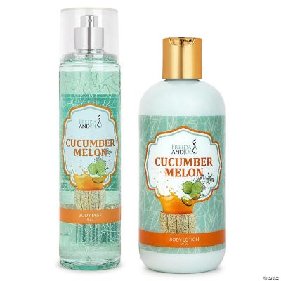 Freida and Joe Cucumber Melon 8oz Fine Fragrance Body Mist Green