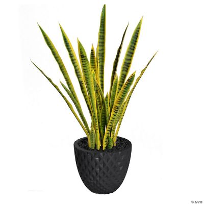 Vintage Home Artificial Faux Real Touch 41" Tall Snake Plant Indoor