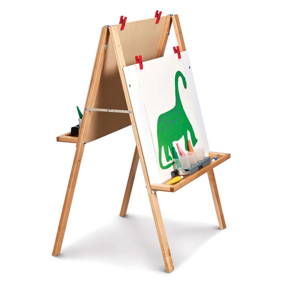 Jonti-Craft Double Adjustable Easel From MindWare