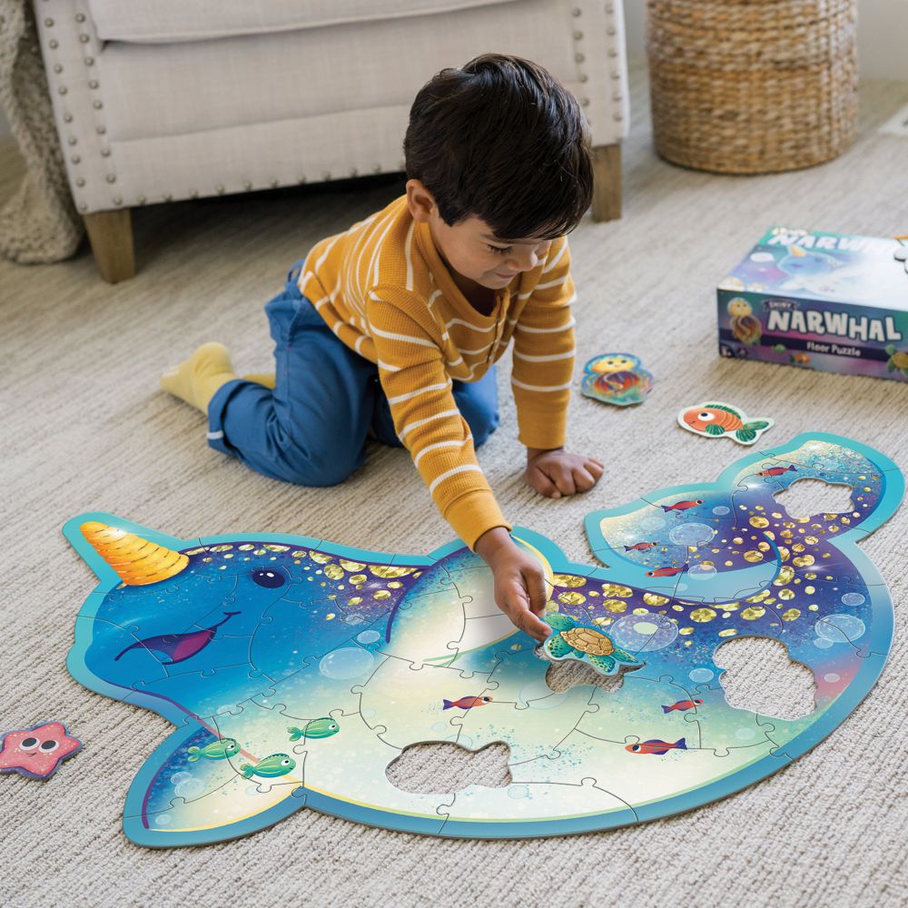 Narwhal Floor Puzzle From MindWare