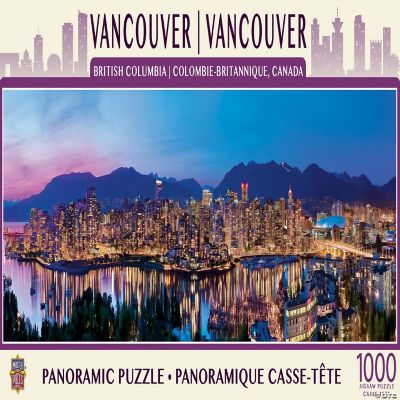 MasterPieces Vancouver Canada 1000 Piece Pano Oriental Trading