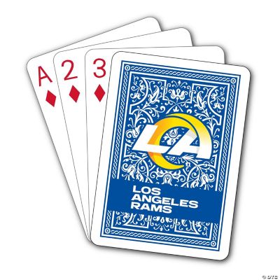 Los Angeles Rams NFL 2-Pack Playing Cards & Dice Set