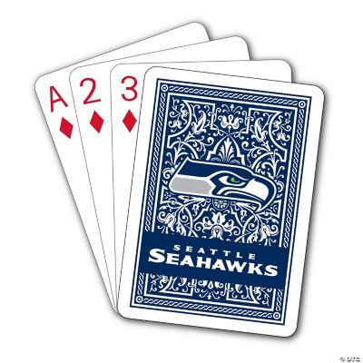 Seattle Seahawks NFL Team Playing Cards Oriental Trading
