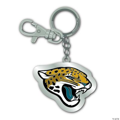 12ct Jacksonville Jaguars Beveled NFL Team Key Tag