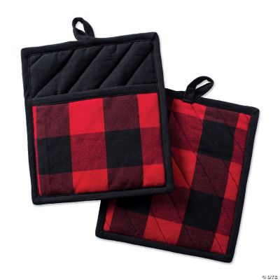 Buffalo Check Potholders