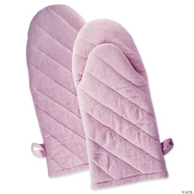 Rose Oven Mitt Set