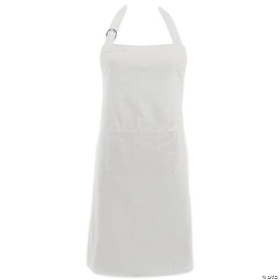 White Chino Chef Apron | Oriental Trading