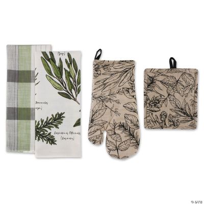 Targa In Metallo Vintage UOOPAI Con Erbe Aromatiche, Vaso Di Fiori E Scritte, Per Decorazione Cucina, 19,8x30 Cm
