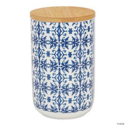 Portuguese Tile Ceramic Treat Canister Oriental Trading