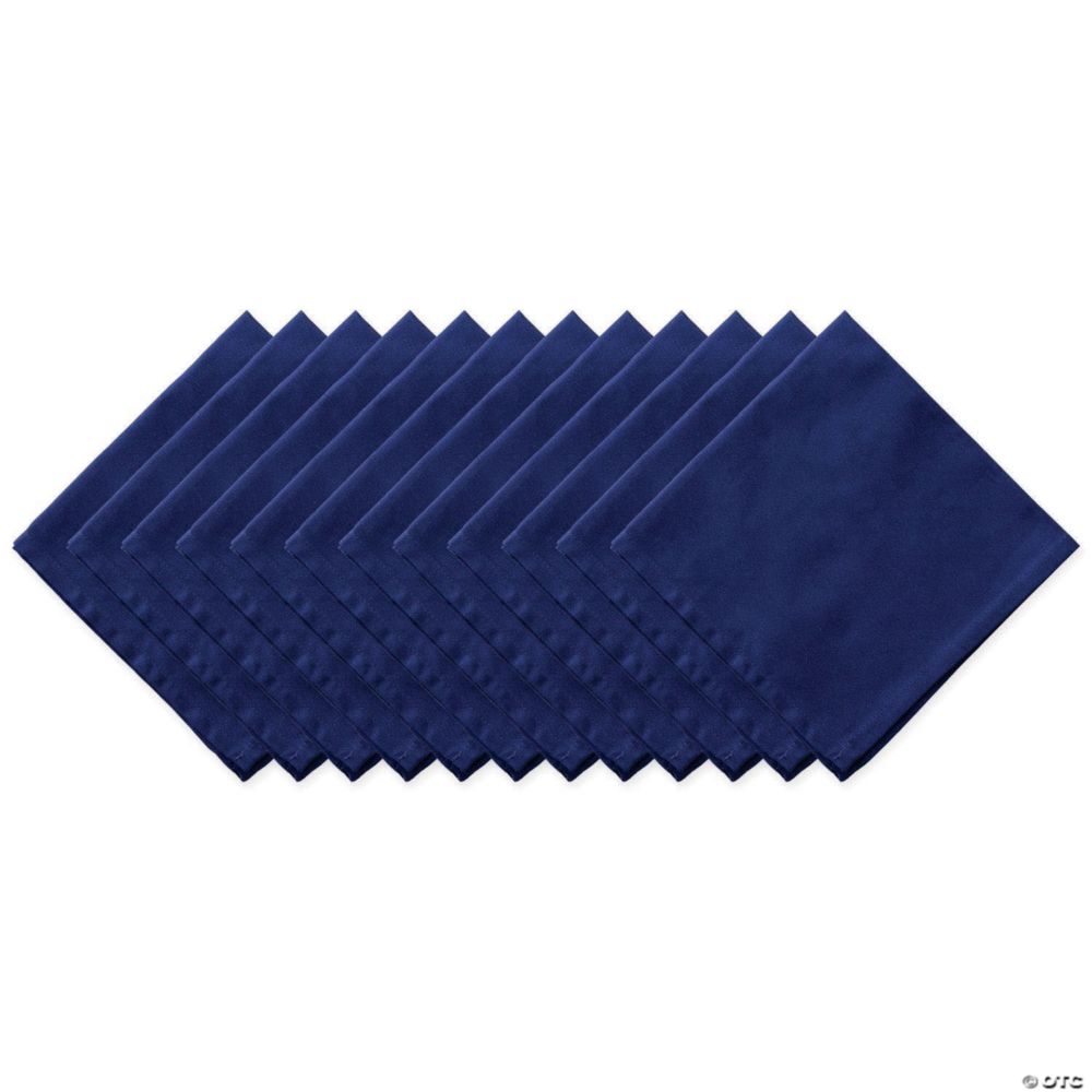 Nautical Blue Buffet Napkins Set Of 12