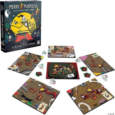 Nightmare Before Christmas Merry Madness Dice Game | Oriental Trading