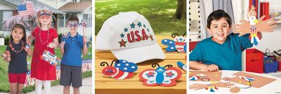 Patriotic Crafting Party Supplies